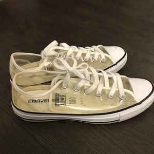 CLEAR CONVERSE Chuck Taylor All-Star Shoes